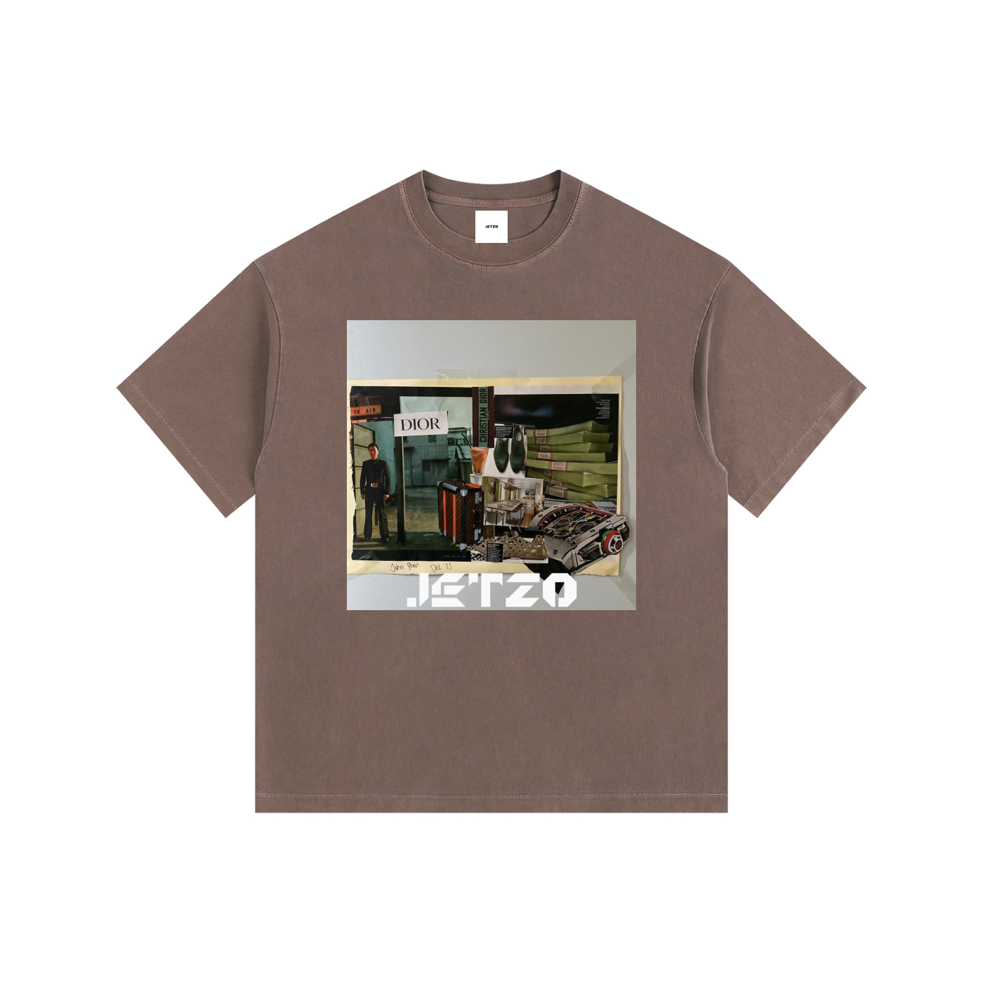 Vintage Washed Oversized Cotton T-Shirt