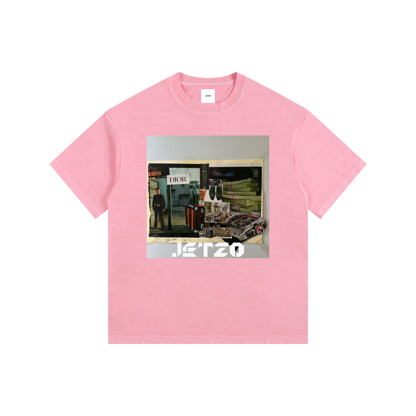 Vintage Washed Oversized Cotton T-Shirt